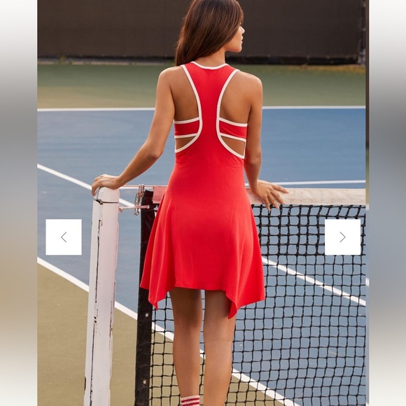NWT DAILY PRACTICE x ANTHROPOLOGIE | Tennis Ribbed Hanky-Hem Mini Dress | XS - Picture 2 of 12